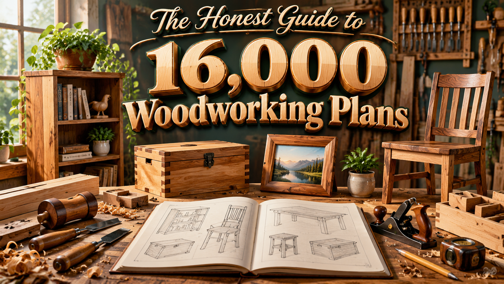 Ted's Woodworking Review: An Honest Look at the 16,000-Plan Library